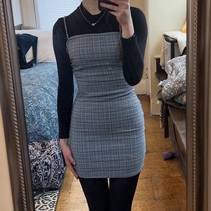 Plaid Windsor Body Con Dress